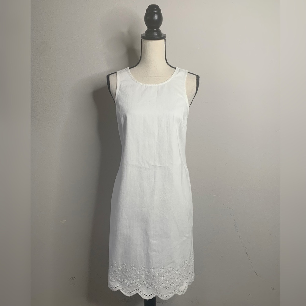 J. Crew White Mini Dress
